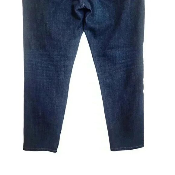 Banana Republic Women's Premium Dark Blue Denim Poly/Cotton/Spandex Skinny Ankle - Picture 10 of 11